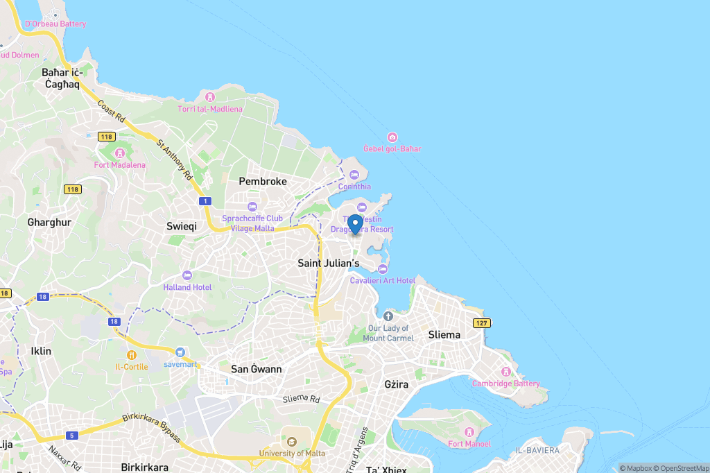 ESE European School of English - Open Street Map